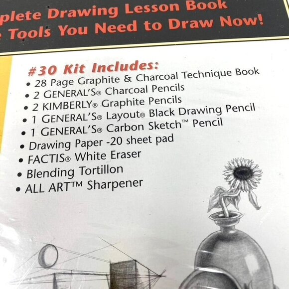 General's Learn To Draw Now! Kit #30 Lesson Book & Tools Beginners & Artists - Picture 4 of 8